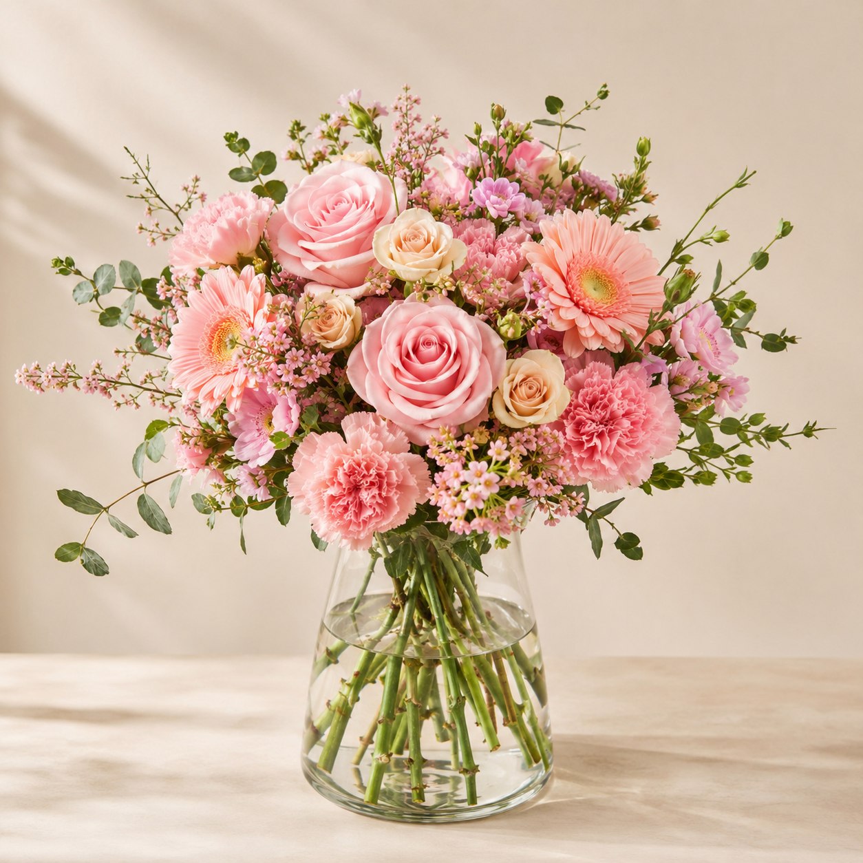 Jeg Elsker Dig Buket | Send Kærlighedsblomster i Danmark