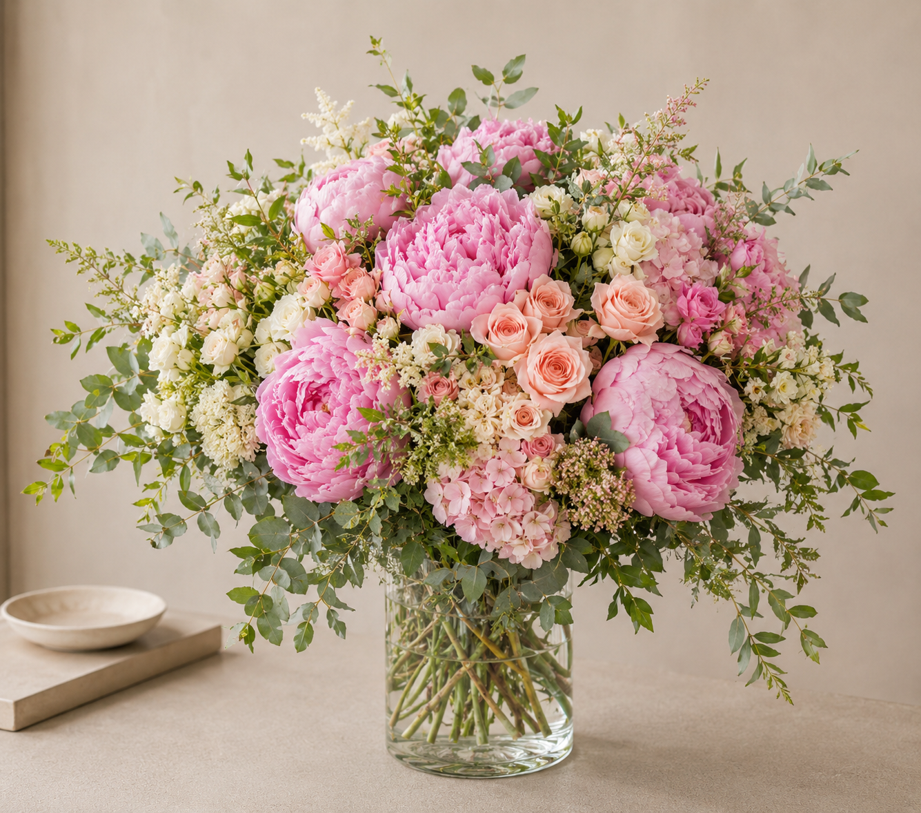 Nordic Light Buket | Elegant Blomsterbuket Danmark