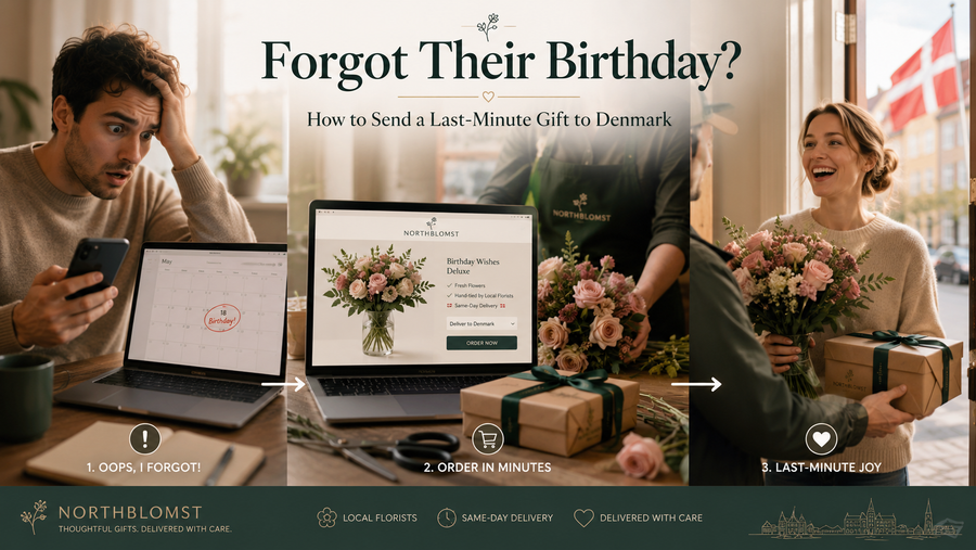Forgot Their Birthday? How to Send a Last-Minute Gift to Denmark