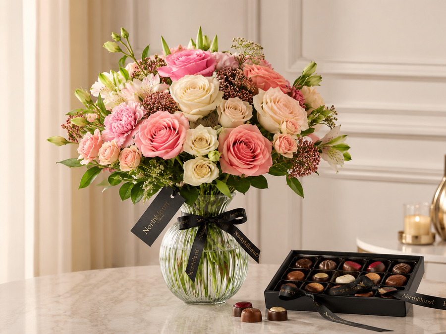 Send flowers and chocolate to Denmark