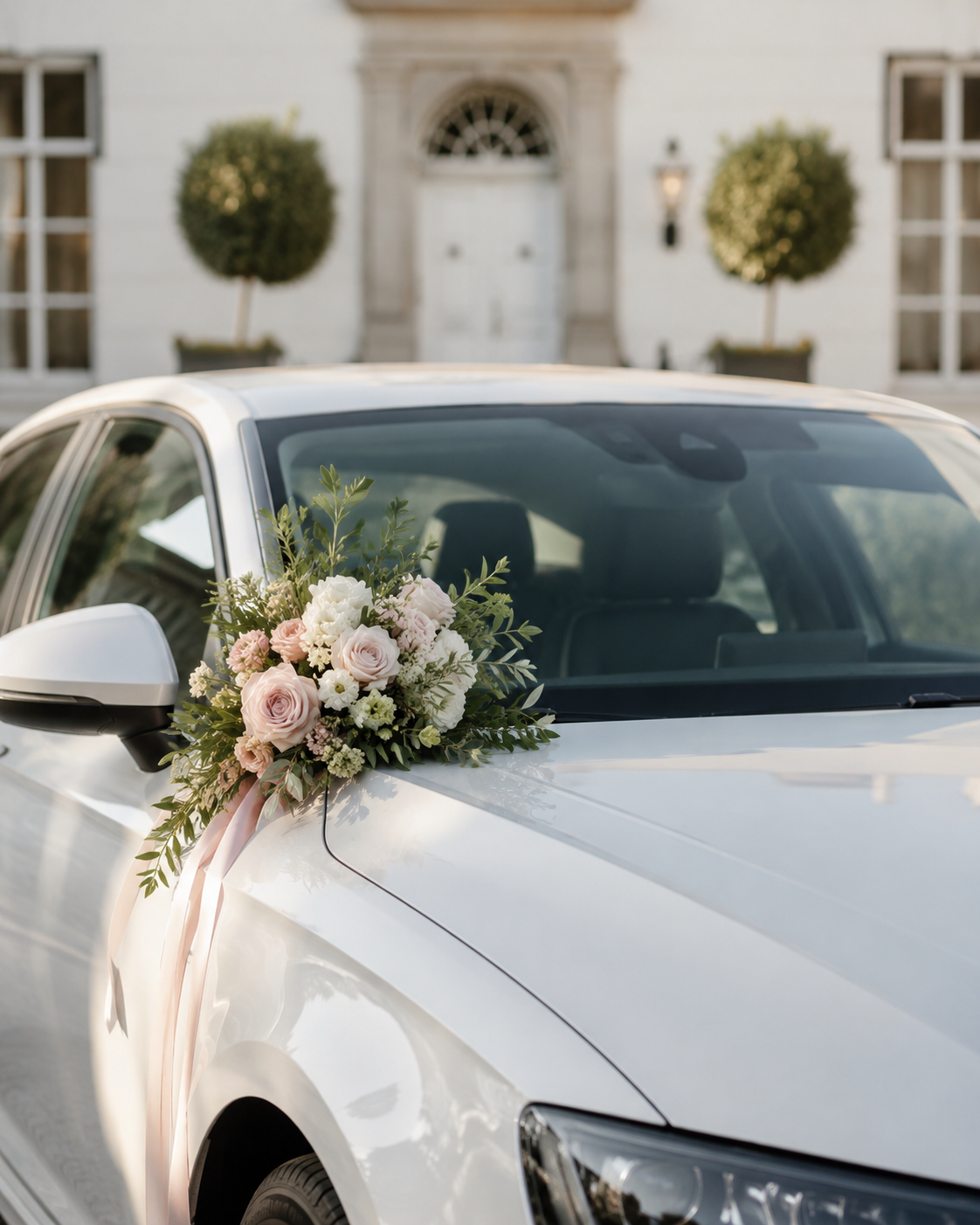 Wedding Car Flower Decoration