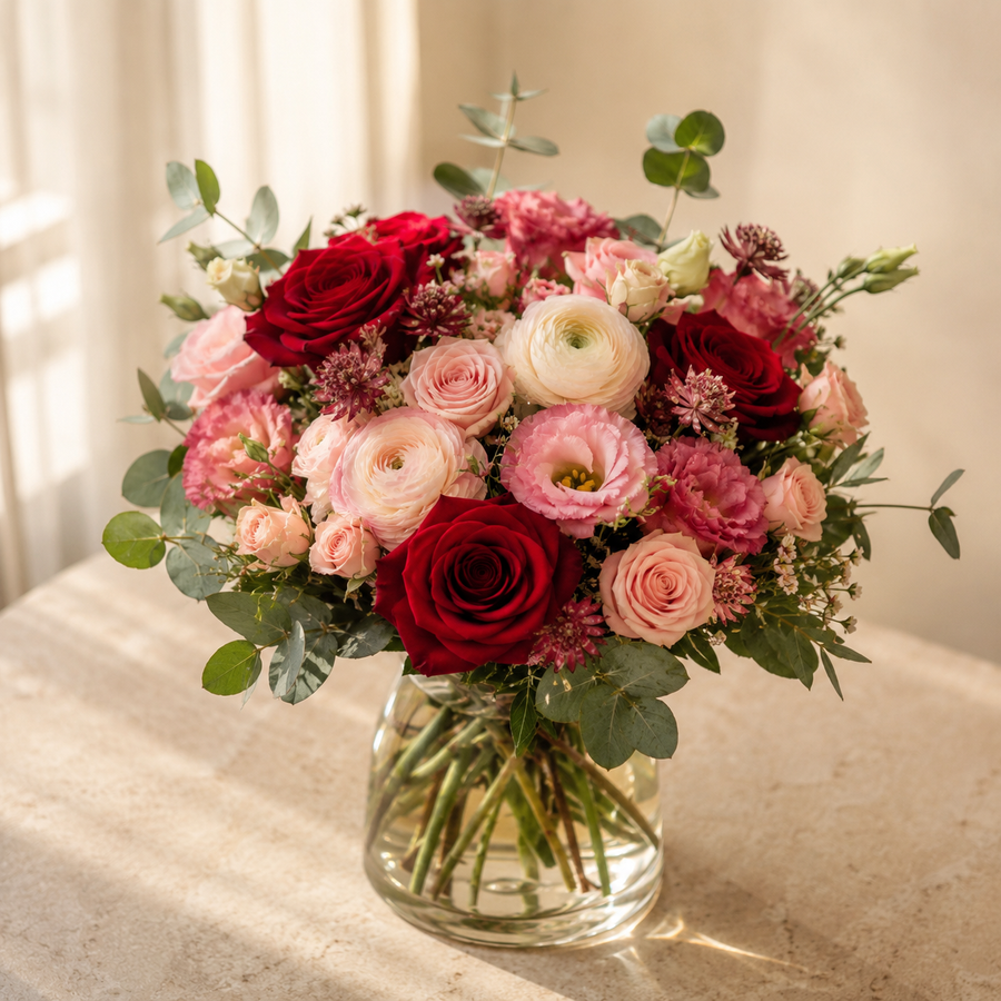 Date Night Bouquet | Romantic Flower Gift Denmark