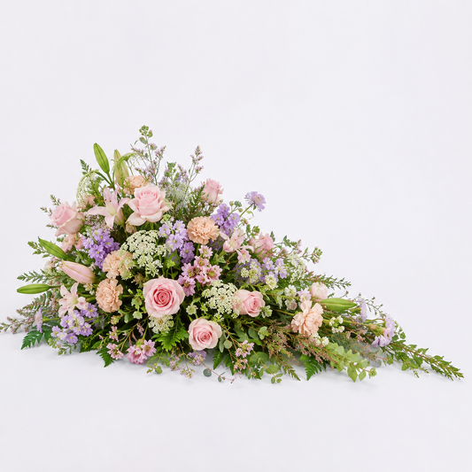 Floristens Valg Båredekoration | Begravelsesblomster
