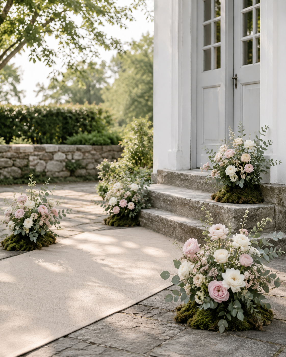 Wedding Aisle Flowers
