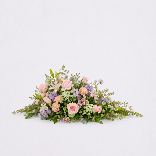 Floristens Valg Båredekoration | Begravelsesblomster