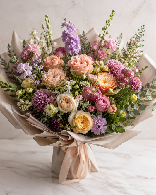 Floristens valg buket | Send blomster i Danmark