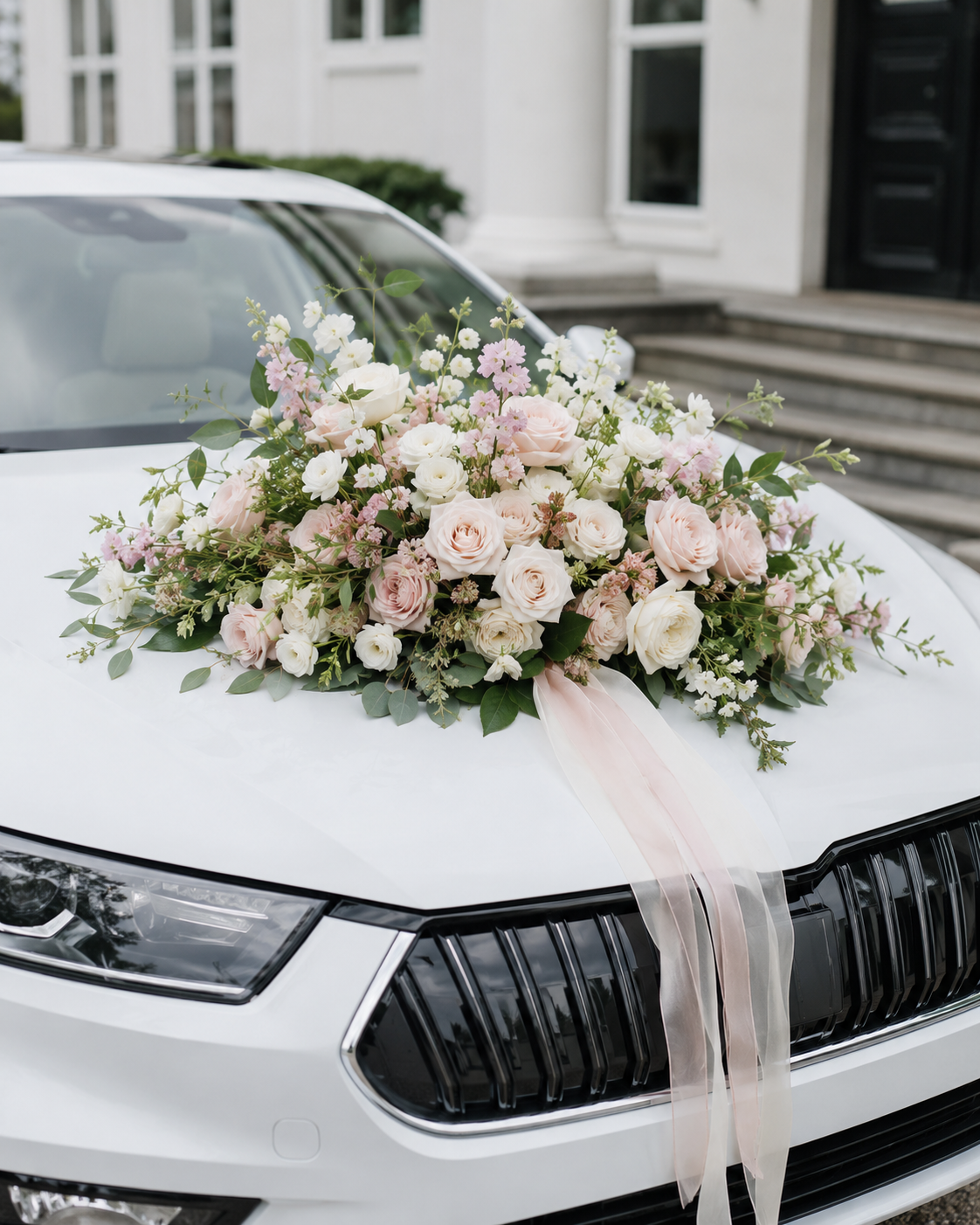 Wedding Car Flower Decoration