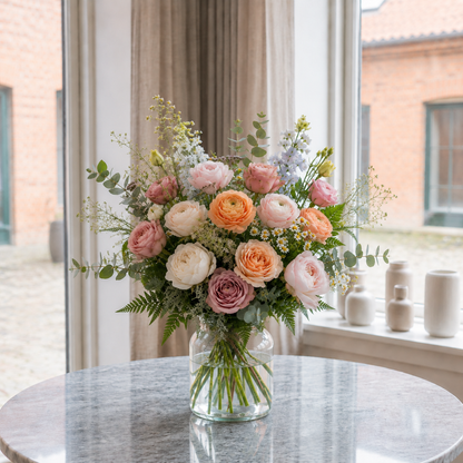 Kæreste-buket | Send romantiske blomster