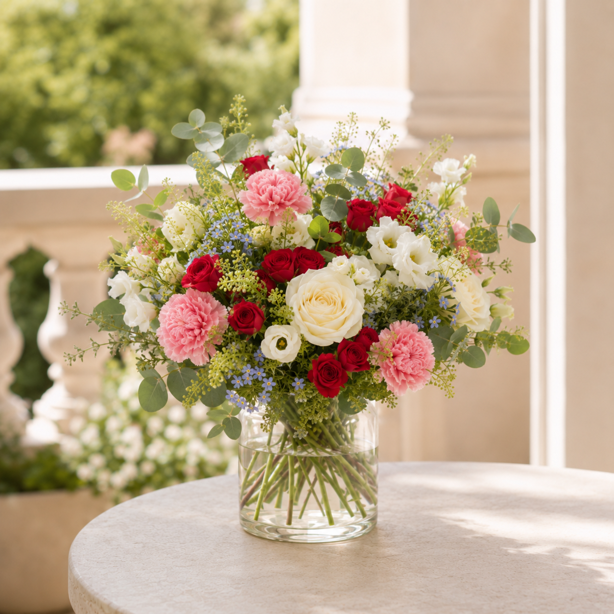 Soft Meadow Bouquet | Send Soft Flowers to Denmark