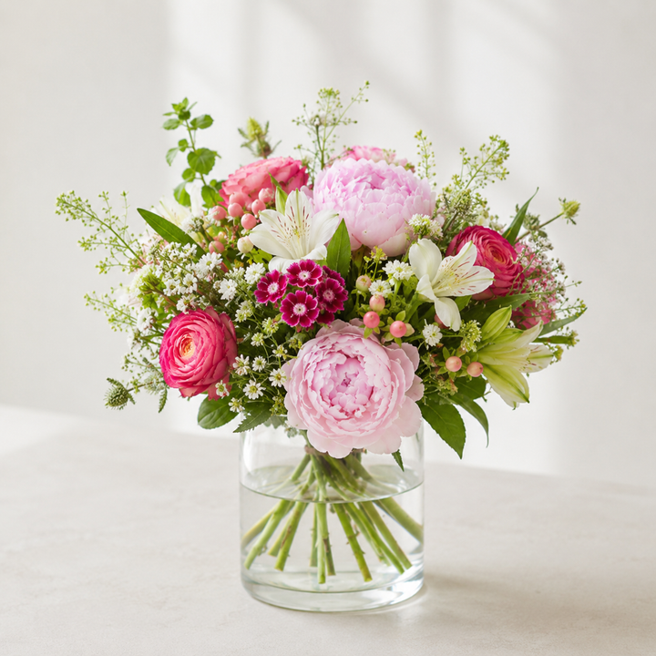 Sæsonens floristvalg buket | Send blomster i Danmark