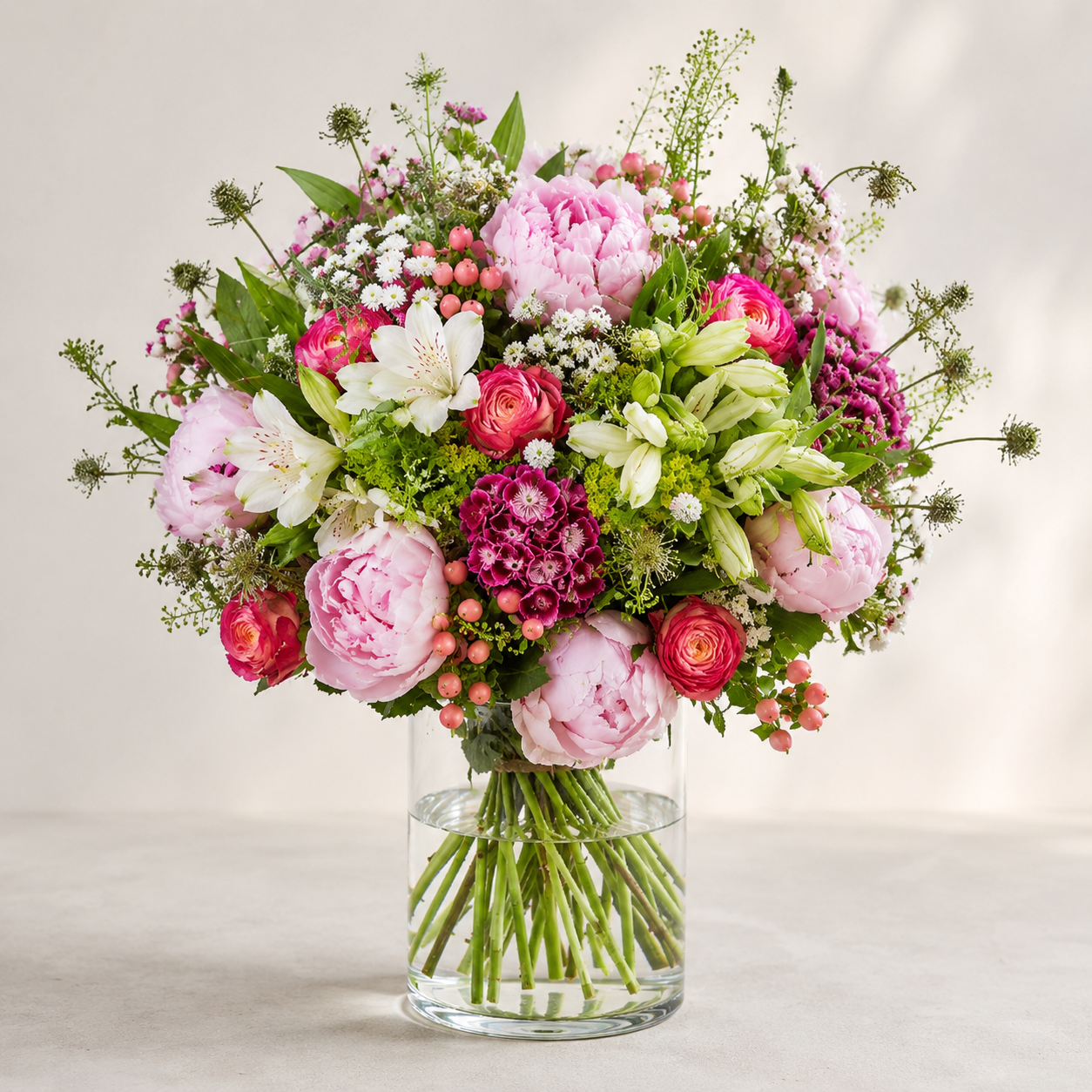 Sæsonens floristvalg buket | Send blomster i Danmark