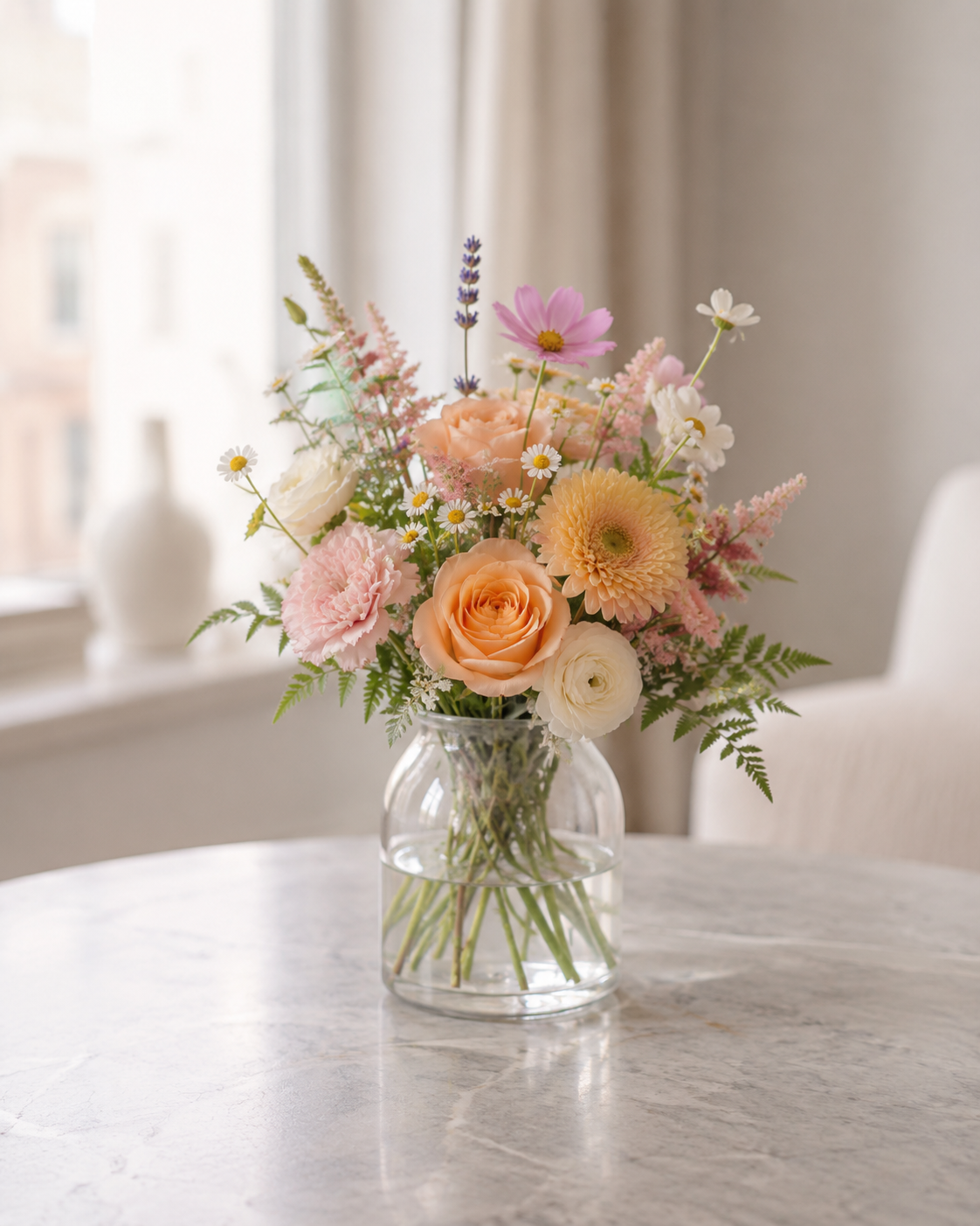 Sommerhave buket | Send sommerblomster i Danmark