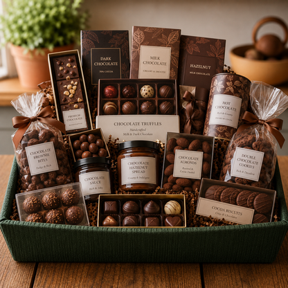 Chokolade gavekurv | Gavekurv med levering