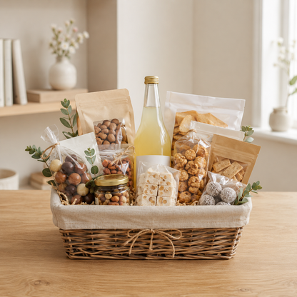Alkoholfri gavekurv | Gavekurv med levering