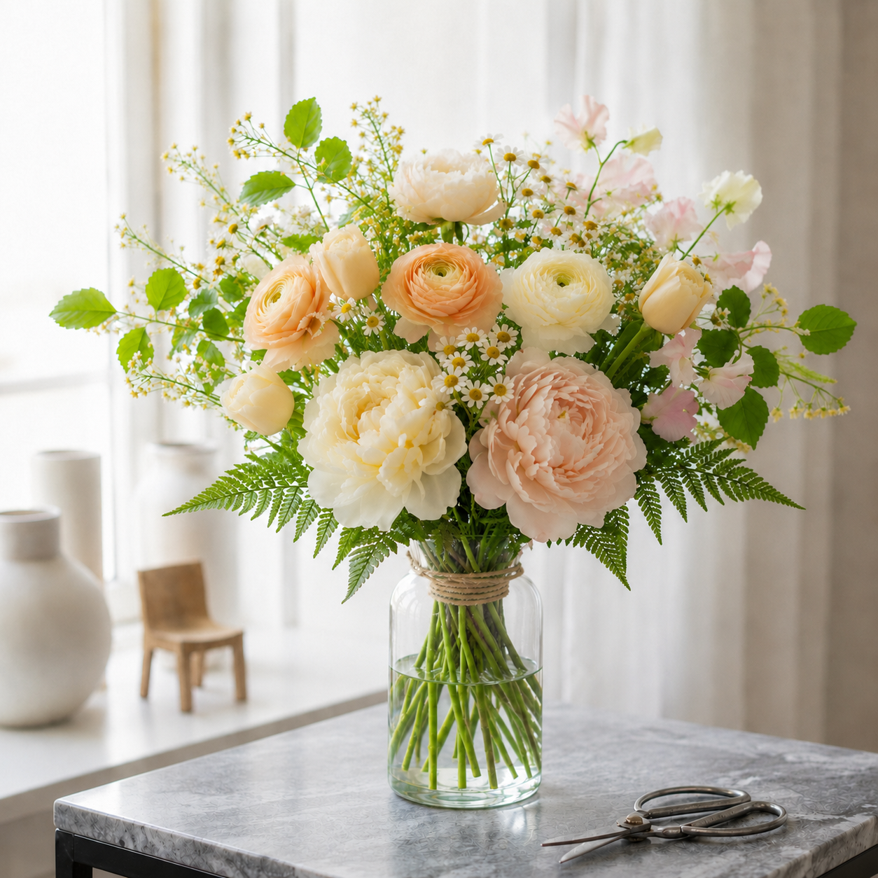 Sæsonens farverige buket | Send blomster i Danmark