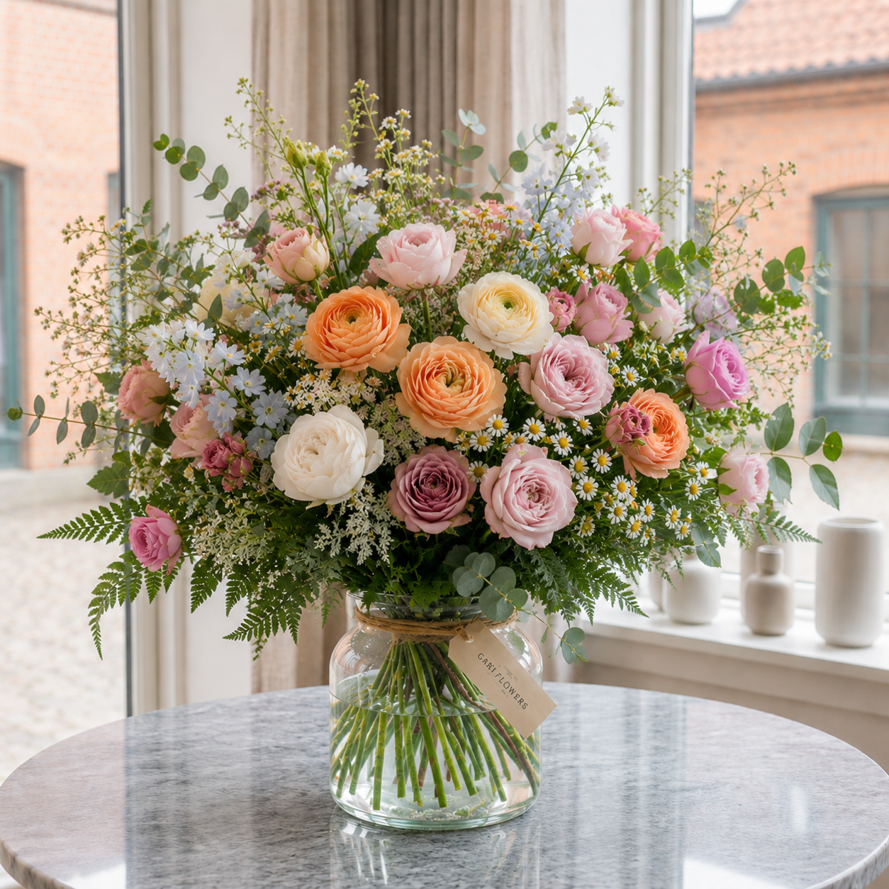 Kæreste-buket | Send romantiske blomster
