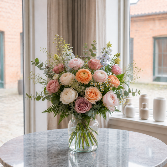 Sweetheart Bouquet | Send Romantic Flowers to Denmark