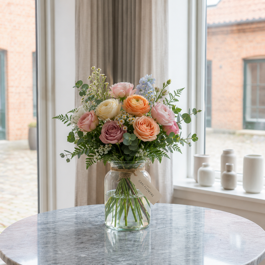 Kæreste-buket | Send romantiske blomster