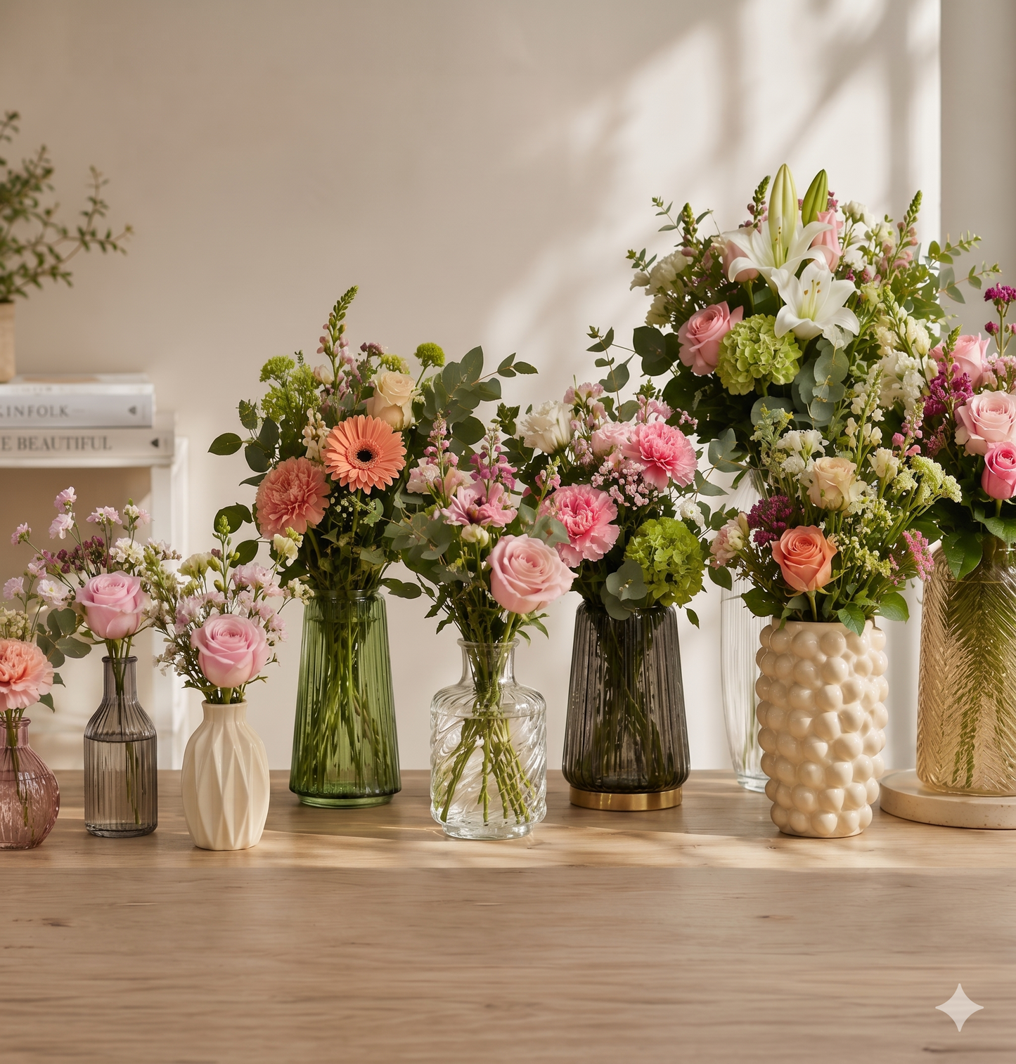 Floristens valg vase | Tilvalg til blomster