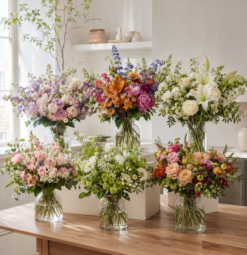 Floristens valg buket | Send blomster i Danmark
