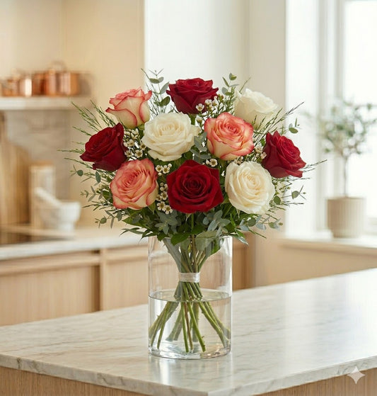 Luksus rosebuket | Send premium roser