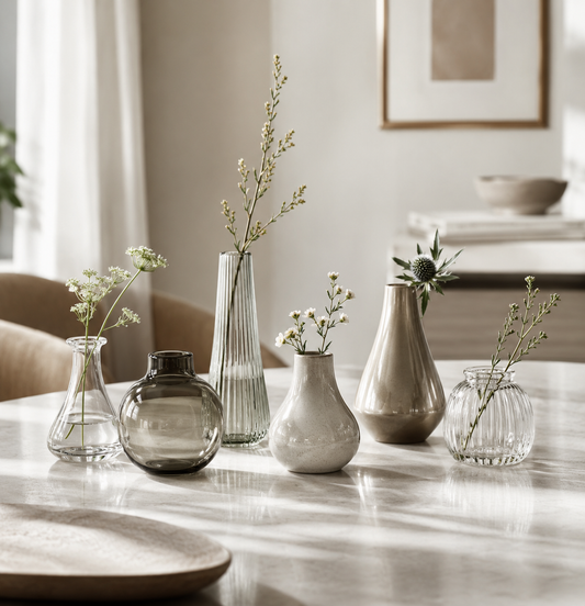 Lille bordvase | Tilvalg til små blomster